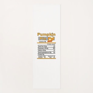 Pumpkin Pie Nutrition Facts Family Thanksgiving Co Yoga Mat