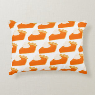 Pumpkin Pie Pattern Accent Pillow