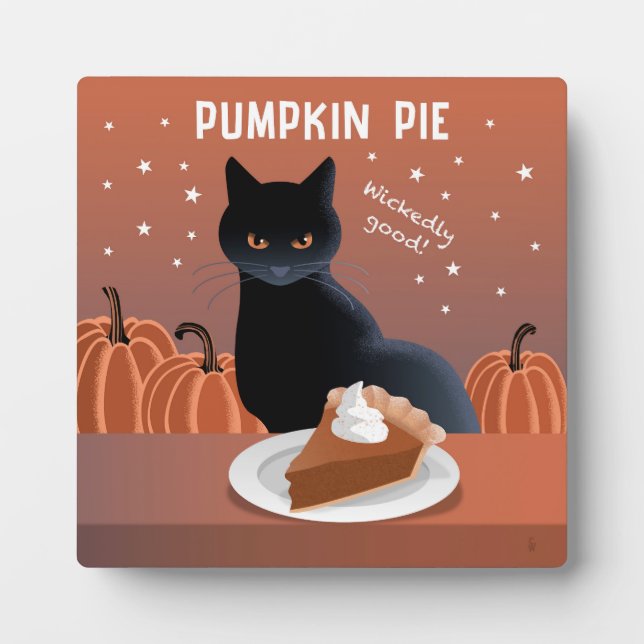Pumpkin Pie Plaque (Front)