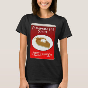 Pumpkin Pie Spice Tin Girls Matching Halloween Cos T-Shirt