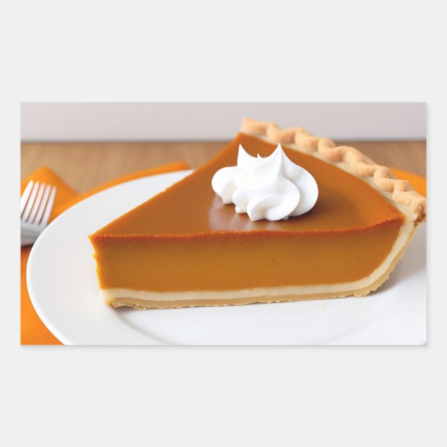 Pumpkin Pie Sticker (Front)
