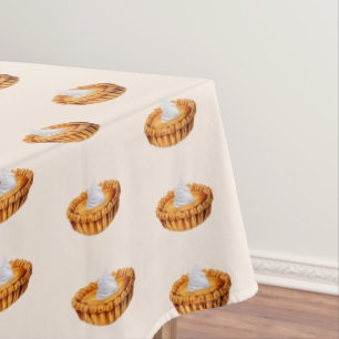 Pumpkin Pie Thanksgiving Party Tablecloth