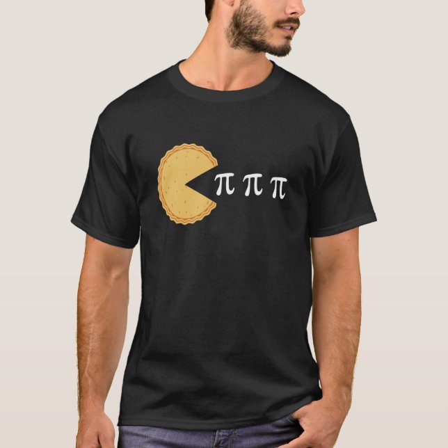 Pumpkin Pie Thanksgiving Pi Day Math Men Women Sci T-Shirt (Front)
