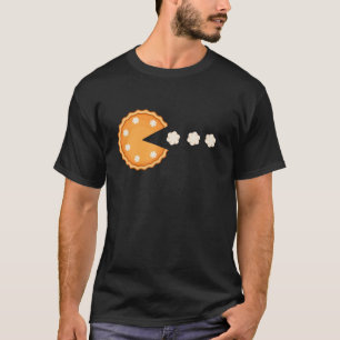 Pumpkin Pie Whipped Cream Video Game Thanksgiving T-Shirt