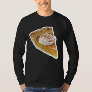Pumpkin Pie with Whipped Cream and Nutmeg T-Shirt