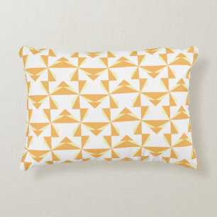 Pumpkin Pinwheels Decorative Pillow