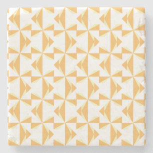 Pumpkin Pinwheels Stone Coaster