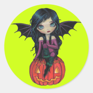 Pumpkin Pixie Halloween Stickers