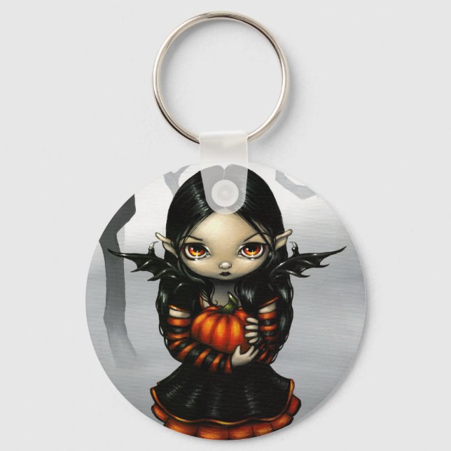 "Pumpkin Pixie" Keychain (Front)