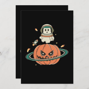 Pumpkin Planet  Invitation