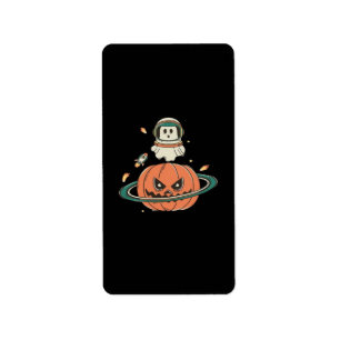 Pumpkin Planet Label