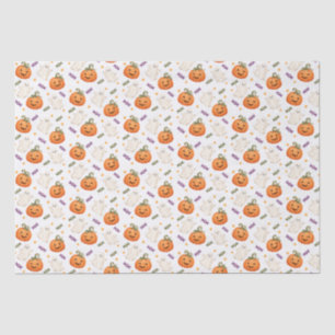Pumpkin Porch Party Halloween 14x20 Tissue Paper