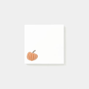 Pumpkin Post-it Notes 