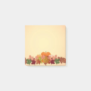 Pumpkin Post-it Notes