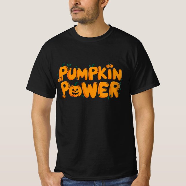 Pumpkin Power T-Shirt (Front)