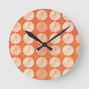 Pumpkin Print Clock