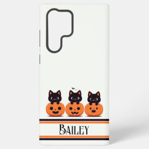 Pumpkin Purrfection Samsung Galaxy Case