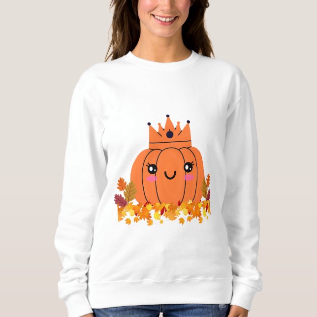 Pumpkin Queen | Fall Aesthetic Halloween Shirt (Front)