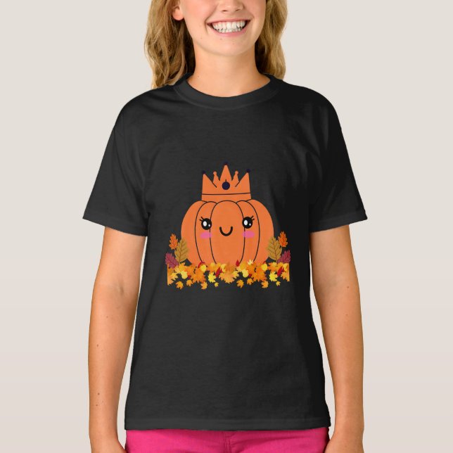 Pumpkin Queen | Fall Aesthetic Halloween Shirt (Front)