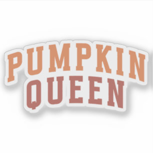 Pumpkin Queen - Fall   Custom-Cut Vinyl 
