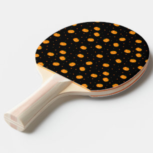 Pumpkin Rain Ping Pong Paddle