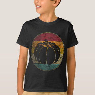 Pumpkin Retro Fruit Fall Autumn Halloween Pie Vint T-Shirt