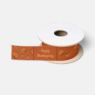 Pumpkin Ribbon Satin Ribbon