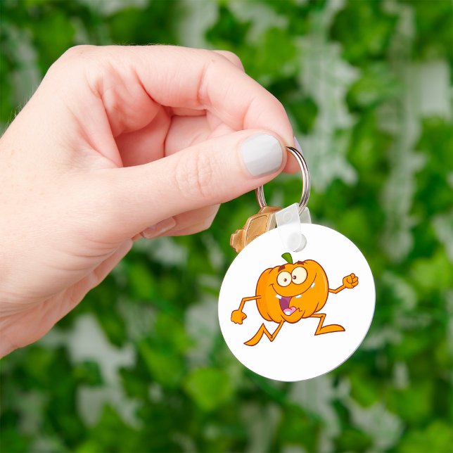 Pumpkin Running Keychain (Creator Uploaded)