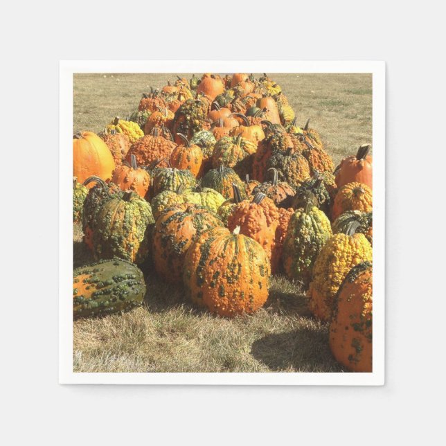 Pumpkin Sale Napkin (Front)