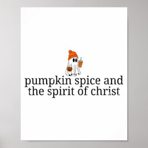 Pumpkin Sce And The Srit Of Christ, Christian Hall Poster