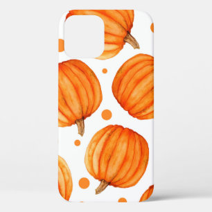 Pumpkin seamless pattern iPhone 12 case