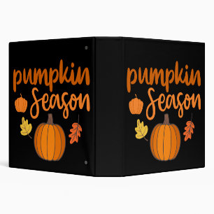  Pumpkin Season Fall Binder