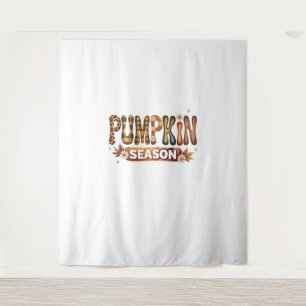 Pumpkin Season Fall Boho Tapestry