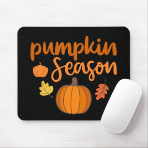 Pumpkin Season Fall Mouse Pad