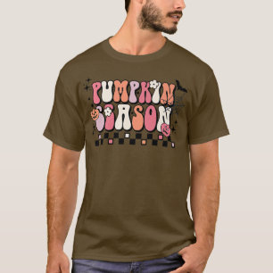 Pumpkin Season Halloween Fall Vibes Autumn Thanksg T-Shirt
