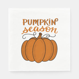 Pumpkin Season Napkin