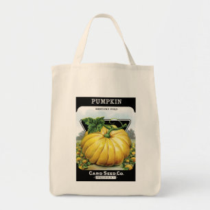 Pumpkin Seed Packet Label Tote Bag