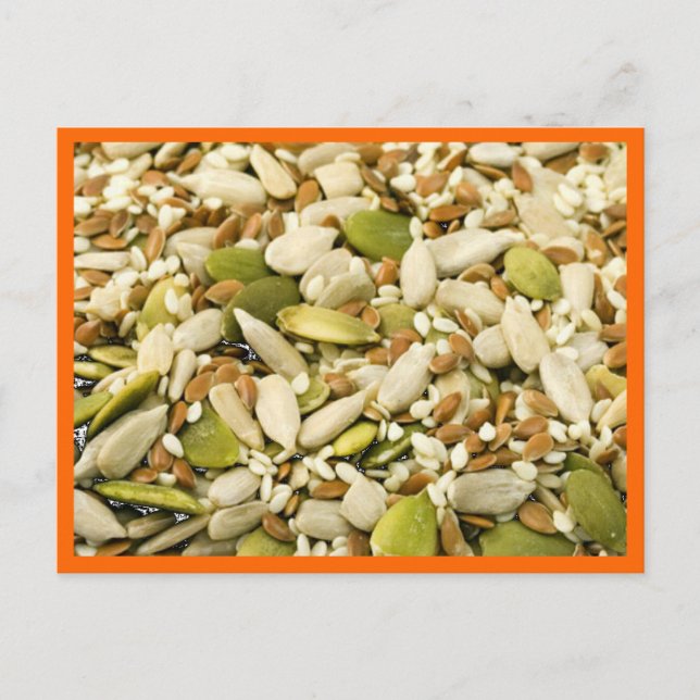 Pumpkin Seeds and Mix Postcard (Front)