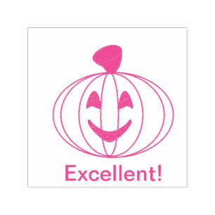 Pumpkin Self-inking Stamp