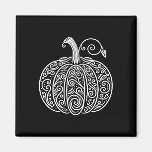 Pumpkin Shirt Women Cute Autumn Fall Thanksgiving Magnet