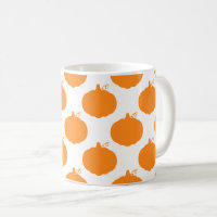 Pumpkin Silhouette Pattern