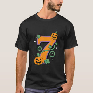 Pumpkin Six Seven 67 Matching 7 Halloween Couple  T-Shirt