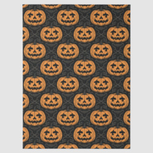 Pumpkin Skull Tissue Paper