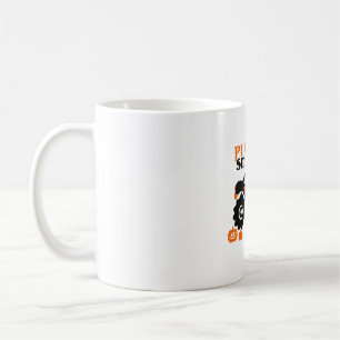 Pumpkin Smasher Boys Halloween Monster Truck Coffee Mug