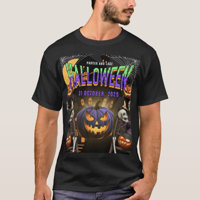 🎃 "Pumpkin Souls: The Manifestation Key" 💀 T-Shirt (Front)