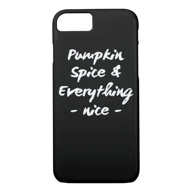 Pumpkin Spice And Everything Is Nice Essential Case-Mate iPhone Case (Back)