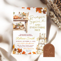 Pumpkin Spice and Everything Nice Baby Shower