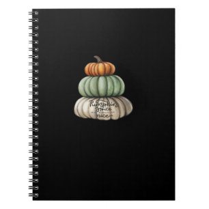 Pumpkin Spice And Everything Nice Basic Notebook