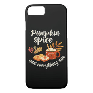 Pumpkin Spice And Everything Nice Basic Slogan Case-Mate iPhone Case