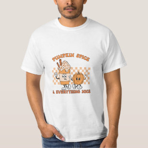 Pumpkin Spice and Everything Nice , Cozy Fall T-Shirt